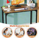 PayLessHere 32/39/47 inch Computer Desk Study Writing Table, Adjustable feet, Modern Furniture for Home Office (1, Vintage, 39 inch) by CozyNest Decor