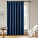 Blackout Curtains Custom Size for Bedroom 1 Panel, Thermal Insulated Blackout Curtains, Solid Grommet Privacy Room Darkening Drapes for Living Room Window (Customsize, Navy Blue) by CozyNest Decor