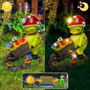 Solar Light Turtle Outdoor Garden, Turtle Solar Light for Yard Patio Decor 4 LED Solar Powered Lighting Outside Light Up Turtle Garden Statue Gardening Gift for Women Cute Decor by GreenHaven Gardens