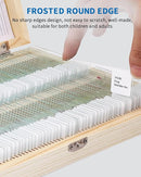 140-Pcs Microscope Slides with Specimens,Pre-Made Glass Slides with Specimens,Educational Microscope Slides and Covers for Young Scientists,Perfect for Biology Class and Experiments by TinyTreasures Baby Boutique