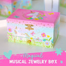 Musical Unicorn Kids Jewelry Box - Girls Jewelry Box with Mirror, Unicorn Toys for Girls Age 4-6 by TinyTreasures Baby Boutique
