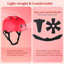 KAMUGO Kids Adjustable Helmet, with Sports Protective Gear Set Knee Elbow Wrist Pads for Toddler Age 2-8 Boys Girls, Bike Skateboard Hoverboard Scooter Rollerblading Helmet Set by TinyTreasures Baby Boutique
