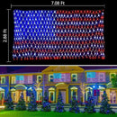 MUYUN 420 LEDs American Flag Lights, Waterproof LED US Light, United States Flag Light for Garden, Festival, Holiday, Party Decoration, Christmas Decorations by GreenHaven Gardens