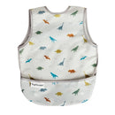 Tiny Twinkle Mess Proof Baby Bib - Waterproof & Lightweight Baby-Led Weaning Apron | 100% Recycled Polyester, Easy Clean & Machine Washable (Dinosaur, Small 6-24 Months) by TinyTreasures Baby Boutique