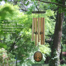 Memorial Wind Chimes for Outdoor & Gifts – Engraved Tree of Life, 36” Durable Metal Chimes with Soothing Melodies, Waterproof & Customizable Tones by CozyNest Decor