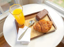 Bamboo Serving Tray – Two Sizes for Breakfast, Tea, Coffee & Snacks – Eco-Friendly Wooden Tray for Bed, Kitchen, Coffee Table, or Decorative Use by CozyNest Decor