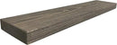 Joel's Antiques 36 Inch Wooden Floating Shelves for Wall - 36x8x2 in - Made of Natural Wood - Heavy Duty Rustic Wall Shelves for Bedroom - Perfect for Living Room, Kitchen - Grey by CozyNest Decor