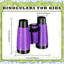 Libima 24 Pcs Binoculars for Kids Educational Compact Kids Binoculars with Neck String Toddler Telescope for Boys Girls Learning Bird Watching Camping Hiking Travel Safaris Birthday Gifts(Purple) by TinyTreasures Baby Boutique