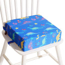 Toddler Booster Seat for Dining Table Cartoon Stronger Support Baby Kids Booster Seat for Dining Table Washable 2 Safer Straps Non-Slip Bottom Portable Increasing Cushion for Travel Home by TinyTreasures Baby Boutique