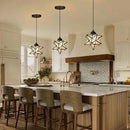 Frosted White Glass Pendant Lights for Kitchen Island Dining Room Light Fixture Chandelier Hanging Lighting with Warm Light Bulb by CozyNest Decor