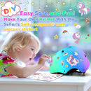 Color Gradient Adjustable Kids Bike Helmet Toddler Skateboard Helmets Boys Girls Child Ventilation Helmet for Multi-Sports Skating Cycling Scooter Balance by TinyTreasures Baby Boutique