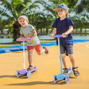 TONBUX Kids Scooter for Ages 3-5, Toddler Scooter with Light-Up Deck and Wheels, Adjustable 4-Level Height 3-Wheel Scooter for Kids, Lean-to-Steer Design by TinyTreasures Baby Boutique