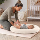 Baby Lounger for Newborn: Portable & Lightweight Pillow for Tummy Time Playtime & Diaper Changes - Skin-Friendly & Breathable for 0-12 Month Supervised Use by TinyTreasures Baby Boutique