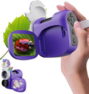 1600X Handheld Microscope for Kids 2" IPS Screen Kit Mini Pocket Digital Microscopes STEM Science with Slides Photo Video Rechargeable Portable Scope Gift for Ages 6-12 (Purple) by TinyTreasures Baby Boutique