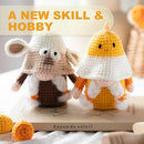 RoseFlower Crochet Kit for Beginners, Crochets Starter Kits with Step-by-Step Video Tutorials, DIY Craft Knitting Crochet Animals Set for Kids Adult - 2 Pack Chicken Sheep by TinyTreasures Baby Boutique
