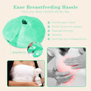 Hot/Cold Breast Gel Bead Ice Packs Breast Cooling/Heat Pads Relief for Breastfeeding, Nursing Pain, Mastitis, Engorgement, Swelling, Plugged Ducts | Boost Milk Let-Down & Production,2 Pack (Green) by TinyTreasures Baby Boutique