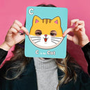 Alphabet Mask Cards, Alphabets ABC Flash Cards with Animal Masks, Giant Letter ABC Animals Faces Flash Learning Flashcards, Interactive and Educational Animals Masks Set (Alphabet Mask Cards, 1) by TinyTreasures Baby Boutique