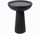Bird Bath for Outdoor - 26'' Tall Resin Natural Wood Pattern Designt Birdbaths, Lightweight and Durable - Enhance Your Outside Garden with This Stunning Water Feature (Wood Grain) by GreenHaven Gardens