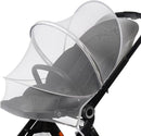 Baby Mosquito Net with Double Zipper, Bassinet Stroller Cover for Baby/Car Seat/Cradles/Carriers, Easy to Use, Keep Insects/Bugs/Cats Out, White by TinyTreasures Baby Boutique