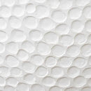 LA JOLIE MUSE Hanging Planters for Outdoor Plants, Large Hanging Planter with Drain Holes, Outdoor Hanging Flower Pots, White Stone, Honeycomb (13.2 Inch, Set of 2) by CozyNest Decor