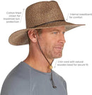 Coolibar UPF 50+ Men's Beach Comber Sun Hat - Sun Protective by GreenHaven Gardens