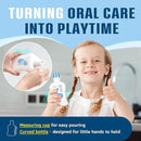 Mouthwash for Kids P113+ Peptide Anti Cavity Mouth Rinse Alcohol Free for Teeth and Gums Safe Oral Hygiene for Newborn to Toddler 11.08 fl oz (11.08 Fl oz, Strawberry) by CozyNest Decor