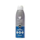 ALOE UP Sport Continuous Spray Sunscreen SPF 50 - Broad Spectrum UVA/UVB Sunscreen Protector for Face and Body - With Aloe Vera Gel - Fast Absorbing Sheer Formula - Reef Safe - Fragrance-Free - 6 Oz by TinyTreasures Baby Boutique