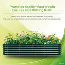 Gardmax Galvanized Raised Garden Bed, Lightweight Planter Boxes Outdoor with Easy Assembly, Large Garden Bed for Vegetables, Fruits, Flower Dark Green 8FT by CozyNest Decor