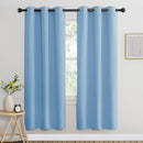 NICETOWN Blackout Window Curtains 72 inches Long, Thermal Insulated Grommet Room Darkening Window Treatments for Bedroom/Living Room, Blue, Set of 2, W37 x L72 by TinyTreasures Baby Boutique