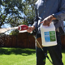 Advanced 16-4-8 Lawn Fertilizer - Liquid Lawn Food Spring & Summer Concentrated Spray - Any Grass Type- Fish and Seaweed Kelp- Balanced NPK - Simple Lawn Solutions (1 Gallon) by GreenHaven Gardens