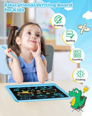 KOKODI 12 Inch LCD Writing Tablet with Anti-Lost Stylus, Erasable Doodle Board Colorful Toddler Drawing Pad, Car Travel School Games Toys for 3 4 5 6 7 8 Kids, Birthday Gift for Girls Boys Adults Blue by TinyTreasures Baby Boutique