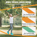 VEVOR Slackline Kit with Training Line, 60 ft Backyard Slack Line Equipment, Easy Setup Tight Rope for Kids Adults, Complete Slackline Set with Tree Protectors, Arm Trainer, Carry Bag, and Instruction by TinyTreasures Baby Boutique