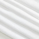 MYSKY HOME White Curtains 95 Inches Long Semi Sheer Drapes Light Filtering for Sliding Glass Door Window Treatments Soft Cotton Blend Panels Linen Look Farmhouse Style, 50" x 95", 2 Pieces by CozyNest Decor