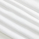 MYSKY HOME Floor to Ceiling Curtains 120 Inches White Sheer Window Drapes 2 Panel Sets Back Tab Draperies Linen Look Boho Fabric, Soft Cotton Blend Light Filtering for Living Room by CozyNest Decor