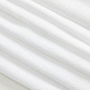 MYSKY HOME Floor to Ceiling Curtains 108 Inches White Sheer Window Drapes 2 Panel Sets Back Tab Draperies Linen Look Boho Fabric, Soft Cotton Blend Light Filtering for Living Room by CozyNest Decor