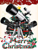 Telescope for Adults Astronomy, 70mm Aperture 400mm Focal Length Portable Astronomical Telescope for Beginners Age Over 8 Years Old with Wireless Remote Carry Bag Tripod, Black by TinyTreasures Baby Boutique