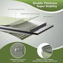 Raised Garden Bed Kit, 6x3x1 ft Galvanized Planter Box Outdoor with Safety Edging, Large Metal Raised Beds for Gardening Vegetables Flower Herb (Avocado Green) by GreenHaven Gardens