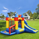 Inflatable Bounce House with Basketball Rim and 780W Blower by LJGDeals