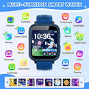 Smart Watch for Kids with 39 Games Touchscreen Camera Video, Music Player, Pedometer, Calculator, Calendar, Stopwatch, Flashlight, Alarm Clock 12/24 hr, Birthday Gifts Toys for Boys Ages 3-12 by TinyTreasures Baby Boutique