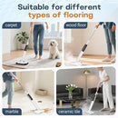 Steam Mop, Detachable Handheld Steam Cleaner for Home,1200W Heat to 260 °F in 20S, 2 Steam Modes & LED Display, 23FT Cord, Steam Mops for Floor Cleaning, Hardwood,Bathroom, Tile, Carpets by CozyNest Decor