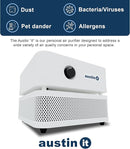 Austin Air it Personal Air Purifier - Sleek Allergy Air Purifier for Office & Room - Capturesf Particles Bedroom Purifier Air Filter - Stylish Tabletop Purifier for Dust, Model C100C1 by TinyTreasures Baby Boutique