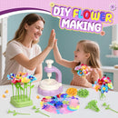 Hetbls Fabric Flower Bouquets Toys, Arts and Crafts Kits for Kids Age 3-12, Educational Gifts for 3 4 5 6 7 8 9 10 11 12 Year Old Toddler Girls, Great for B-Day Birthdays Activities Holidays Parties by TinyTreasures Baby Boutique