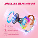 IROO Mini Karaoke Machine for Kids, 2025 TOP Toys Birthday Gifts Ideas for Girls Ages 4, 5, 6, 7, 8, 9, 10, 12+ Years Old, Portable MP3 Player with 2 Wireless Mics for Party by TinyTreasures Baby Boutique