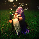 Resin Gnome Statue Outdoor Decor Waterproof Firework Solar LED Lights Gnomes Garden Sculpture Decorations for Outside Lawn Patio Yard Ornament Gifts (Gnome) by GreenHaven Gardens