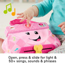 Fisher-Price Baby & Toddler Toy Laugh & Learn My Smart Purse with Lights, Learning Songs & 5 Accessories for Infants Ages 6+ Months by TinyTreasures Baby Boutique