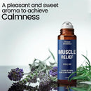 Muscle Relief Essential Oil Roll-On 10 ml - Pure Natural Blend for Sore Muscles, Aches & Recovery - Easy Roller for Athletes & Active Lifestyles - Nexon Botanics by CozyNest Decor
