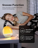 Dekala Sunrise Alarm Clock, Wake Up Light, Smart APP Control, Sundown Sleep Sound Machine, Dual Alarms, FM Radio, Natural Alarm Sounds, Alarm Clock for Heavy Sleepers Kids Adults, Ideal Gift by TinyTreasures Baby Boutique
