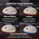 Homedics Sleep Better Portable Sound Machine, Night Light,12 Soothing Sounds Including White Noise, Rain, and Thunderstorm, Ultra-Portable Design, Auto-Off Timer, Ideal for Travel & Baby Sleep, Cream by TinyTreasures Baby Boutique