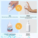 USKICH Home Remover Gel, 7 Fl Oz Household Washing Machine Cleaner, Effective Stain Remover Gel for Washing Machine,Cleaner for Bathroom Grout,Refrigerator Strips,Kitchen Sinks, Shower,Caulk-2 Packs by CozyNest Decor