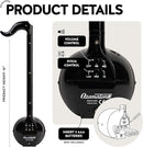 Otamatone Japanese Electronic Musical Instrument Portable Music Synthesizer from Japan by Maywa Denki Educational Fun Gift for Children, Teens & Adults - Black Blue Unicorn Set by TinyTreasures Baby Boutique